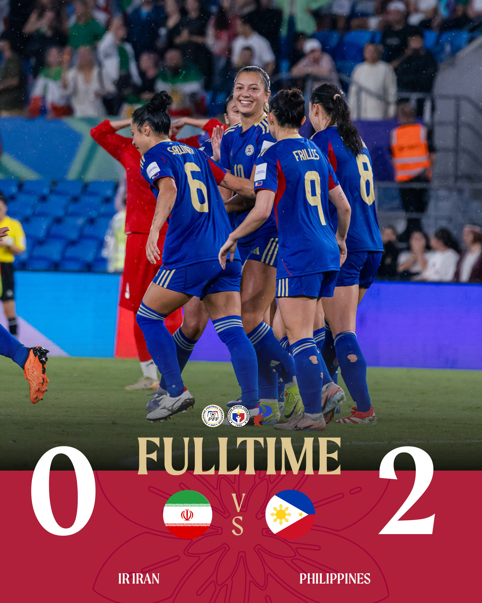Filipinas Wins Critical Match with Iran